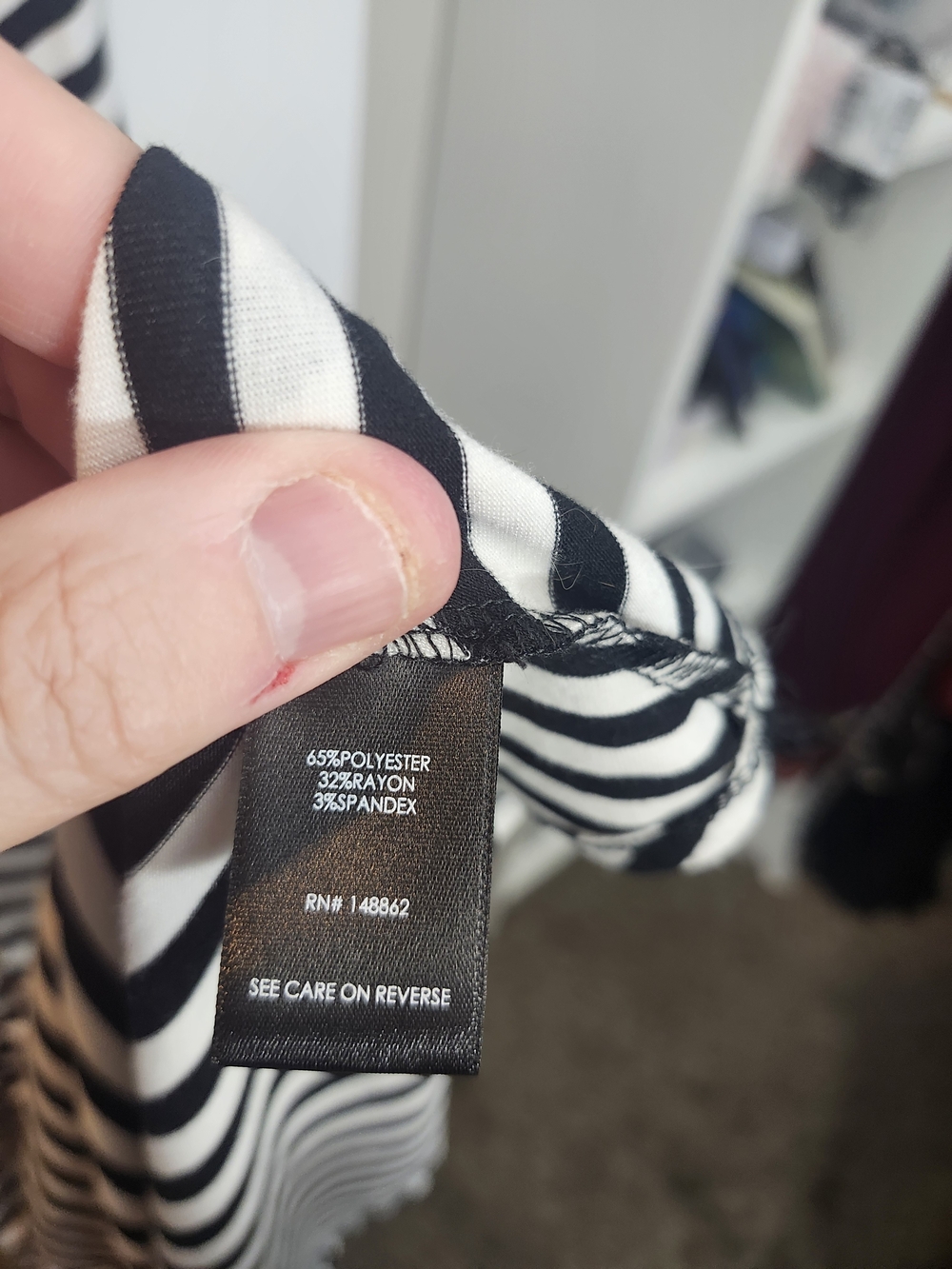 Neutral Maxi Dress Summer Bundle: Striped, Blue,& Charcoal | 3X, 2 NWT, 1 NWOT - Picture 13 of 13